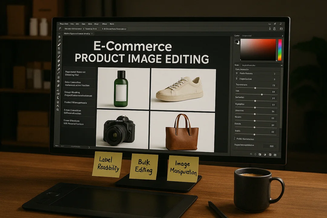 e-commerce product image editing, highlighting GroXDigital’s global trust, creative expertise, and proven results.