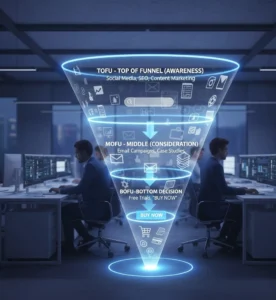 Digital Marketing Funnel (TOFU, MOFU, BOFU)