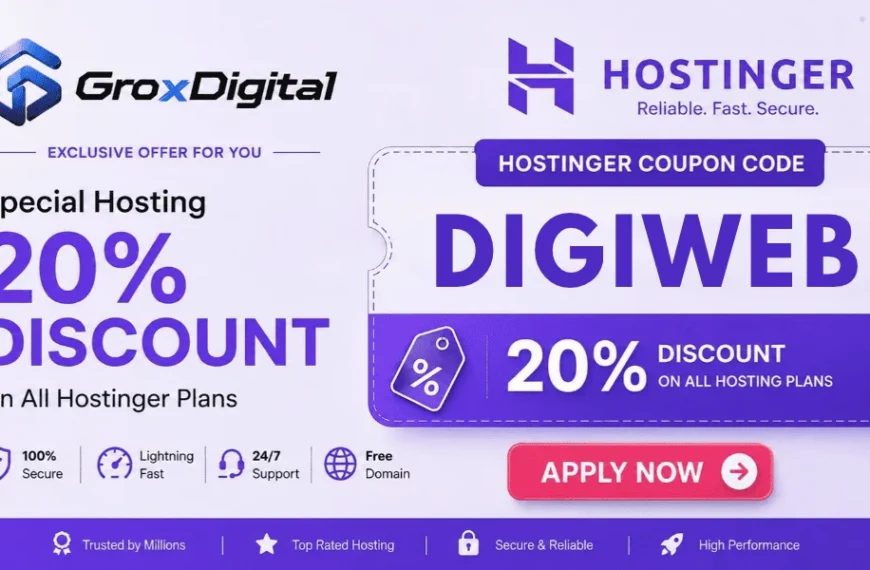 Hostinger Referral Promo Code
